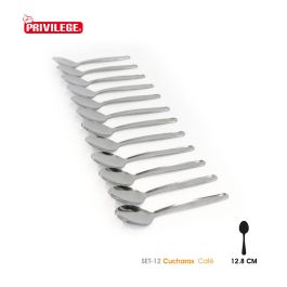 Set de 12 Cucharas para Café Privilege (24 Cajas) Set de 12 Cucharas para Café Privilege (24 Cajas)
