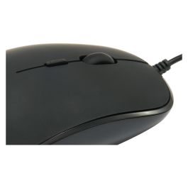 Conceptronic Ratón Óptico Regas01B USB 2.0, 1200 DPI, Agarre de Goma, Ambidiestro