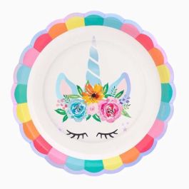 OH YEAH Plato Llano Unicornio Ø23 cm Cartón Pack 6 Unidades para Fiestas Infantiles OH YEAH Plato Llano Unicornio Ø23 cm Cartón Pack 6 Unidades para Fiestas Infantiles Precio: 0.88999977. SKU: B1HWMV2QQG