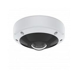 Axis M3077-PLVE Cámara IP Fisheye Panorámica 360º 6MP 1.56mm WDR IK10 IP66 para Videovigilancia con Audio Interior/Exterior