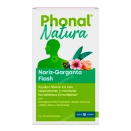 PHONAL Natura Nariz-Garganta Flash 15 Comprimidos Precio: 12.7900003. SKU: B1B689SM92