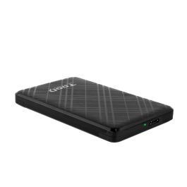 TooQ TQE-2500B Caja Externa para Disco Duro 2.5" HDD/SSD USB 3.1 Gen 1 (5Gbps) SATA UASP Sin Tornillos Negro