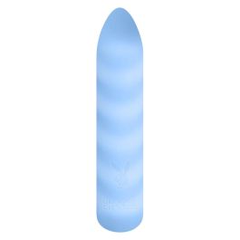 Vibrador Evolved Playboy Azul Blanco
