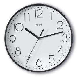 HAMA Reloj de Pared Salina, Negro