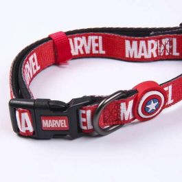 Cerdá Collar Premium Marvel para Perros Rojo Talla M-L