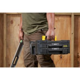 Stanley fmst1-71969 Maletín Tstak-Fatmax de 8 l con 2 Cajones 44 x 33,17 x 17,6 cm