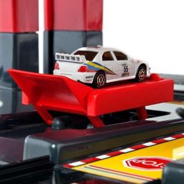 Parking 4 plantas con pistas y 2 coches de metal Parking 4 plantas con pistas y 2 coches de metal