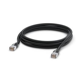 Ubiquiti Cable de Red Cat5e STP Exterior Blindado RJ45 3m Negro - UISP Patch Cable
