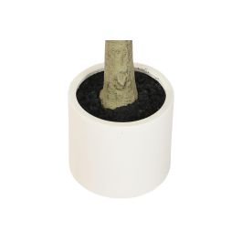 DKD Home Decor Árbol Oriental Magnolio Blanco Verde 70 x 180 x 70 cm PE/PP (2 Unidades)