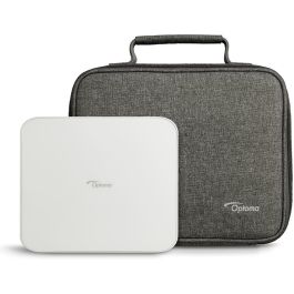 Optoma ML1080 Proyector Láser DLP Full HD 1080p, Ultraportátil, 1200 Lúmenes, Triple Láser RGB, Sostenible, USB-C, 30.000 Horas Vida Útil