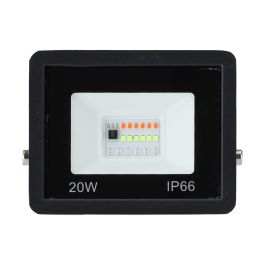 Proyector LED RGBW con Mando a Distancia 20W [HO-ICRGBFL-20W]