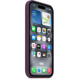 Apple Funda iPhone16 Silicone con MagSafe - Plum