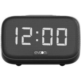 Evoom EV304618 Despertador Cargador Inalámbrico con Altavoz Integrado - Negro Evoom EV304618 Despertador Cargador Inalámbrico con Altavoz Integrado - Negro
