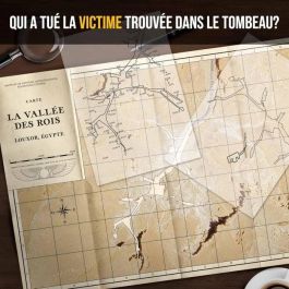 Archivos Criminales AUC1737182668403 Misterio en el Valle de los Reyes - Macabro Descubrimiento - Juego de Escape y Mesa Archivos Criminales AUC1737182668403 Misterio en el Valle de los Reyes - Macabro Descubrimiento - Juego de Escape y Mesa