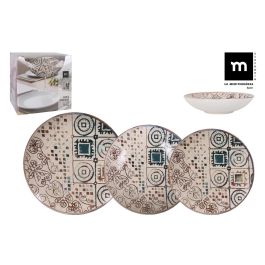 La Mediterranea Vajilla 12 Piezas Creta Monaco Ivory Brillo (2 Unidades) Precio: 62.50000053. SKU: S2210022