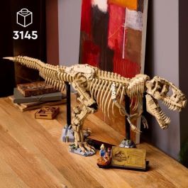 LEGO 76968 Jurassic World Fósiles de Dinosaurio: Tiranosaurio Rex Set de Construcción para Adultos