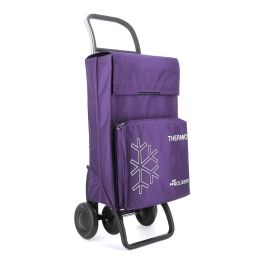 Rolser Carro de la compra termo fresh 4.2 MF, 4 ruedas, 50 kg, morado Precio: 87.5000005. SKU: B1BTVTBLMC