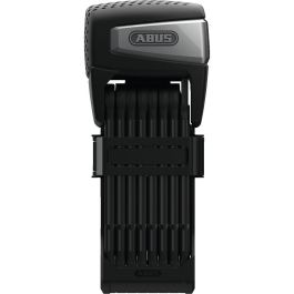 ABUS BORDO ONE 6500A/110 Candado Plegable con Alarma, Soporte SH, Negro