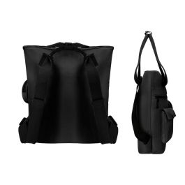 Mochila Antartik Bolso Flip Bag Con Acolchado Para Portatil 15'' Negro 400x120x390 mm