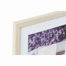 Cuadro Scandi DKD Home Decor Gris Granate 2 x 45 x 35 cm (4 Unidades) Cuadro Scandi DKD Home Decor Gris Granate 2 x 45 x 35 cm (4 Unidades)