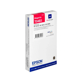 Epson Tinta Magenta Workforce Pro WF-C8190DW, C8190DTWC, C8610DWF, C8690DWF, C8690DTWFC, C8690DTWF, C8690D3TWFC (XL) Sustituye C13T34B340