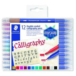 Rotulador Fibra Staedtler 3005 Design Journey Doble Punta Caligrafia Estuche De 12 Precio: 12.99538548. SKU: B12HLGB59Y