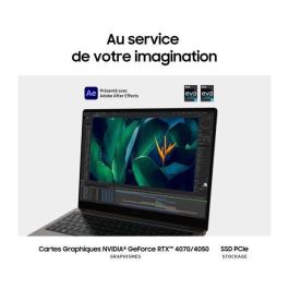 Samsung SAM8806094936988 Portátil Galaxy Book3 U 16" Core i9 13900H, 32 GB RAM, 1 TB SSD, RTX 4070