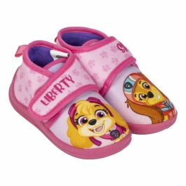 Cerdá Zapatillas de Casa Media Bota Paw Patrol Talla T025, Calzado Infantil para Niños de 3 Años, Color Rosa
