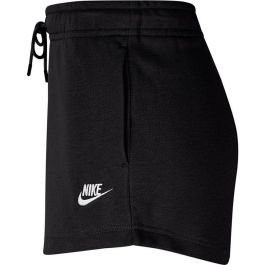 Pantalones Cortos Deportivos para Mujer Nike Sportswear Essential W Negro