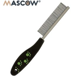 Peine para Mascota Mascow 21 cm - Acero y Poliéster, Colores Surtidos (24 Unidades) Peine para Mascota Mascow 21 cm - Acero y Poliéster, Colores Surtidos (24 Unidades)