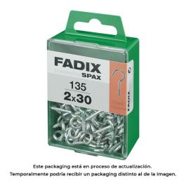 Fadix Hembrilla Abierta de Cinc 2,0x30mm - Caja de 135 Unidades