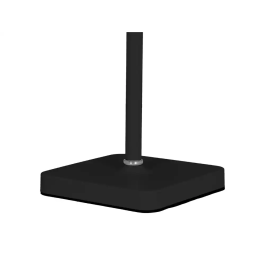 Q-connect Nova Lampara de Escritorio LED 2W 200 lm Metálica Táctil Recargable USB-C Color Negro