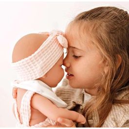 Muñecas Arias Muñeca Zoe 42 cm Rosa c/Cambiador y Babero (Cuerpo Vinyl, Sexo Niña)