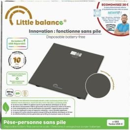 Little Balance LIT3760240788430 Báscula de baño SB3 USB-C Tonka Little Balance LIT3760240788430 Báscula de baño SB3 USB-C Tonka
