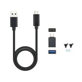 TooQ TQE-2280B Caja Externa para Disco SSD M.2 NVMe USB 3.1 Gen2 Tipo C Compatible M-Key M+B Key 2230/2242/2260/2280 Aluminio Negro Sin Tornillos