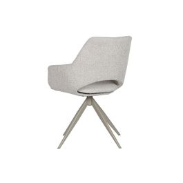 Silla Moderno DKD Home Decor Beige 60 x 82 x 61 cm Silla Moderno DKD Home Decor Beige 60 x 82 x 61 cm