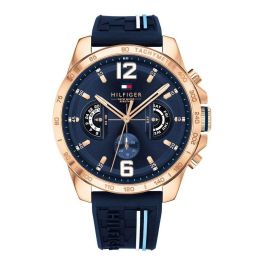 Reloj Unisex Tommy Hilfiger DECKER Negro (Ø 46 mm)