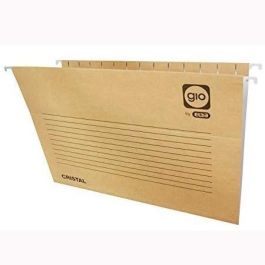Gio Carpeta Colgante Visor Superior Cristal Kraft Bicolor A4 Con Etiquetas - 25 Unidades Precio: 17.5000001. SKU: S8408277