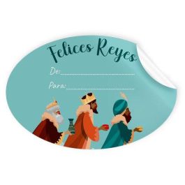 Etiquetas Regalo Adh. Rollo 250 Uds. Ovaladas 60X40 Navidad Felices Reyes Precio: 13.50000025. SKU: B1F67D6VL3
