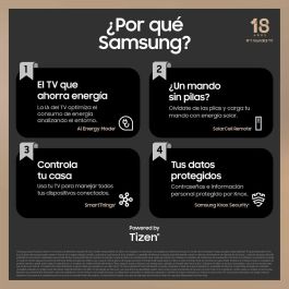 Smart TV Samsung TQ55Q77DATXXC 55" 4K Ultra HD LED HDR QLED Smart TV Samsung TQ55Q77DATXXC 55" 4K Ultra HD LED HDR QLED