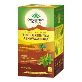Organic India Tulsi Green Tea Ashwagandha Infusion Ayurvedic Organic India Tulsi Green Tea Ashwagandha Infusion Ayurvedic Precio: 10.6128. SKU: B1DJBG84C6