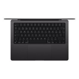 Apple MacBook Pro 14 Ordenador Portátil Negro Espacial 512 GB SSD 24 GB RAM M4 Pro 12 núcleos Negro Espacial 14.2" 120Hz