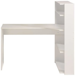 Parisot Escritorio esquinero JUNIO contemporáneo blanco L 122 cm