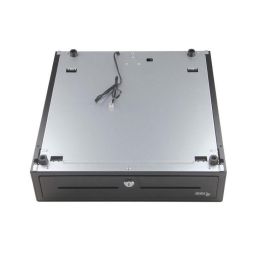 EQUIP TPV CAJON PORTAMONEDAS METAL 41X41 RJ11 NEGRO (3 AÑOS DE GARANTIA)