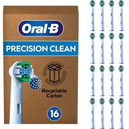 Oral-B Cabezales de Recambio Precision Clean - Paquete de 16 unidades Precio: 57.88999975. SKU: B1BHEKFT83
