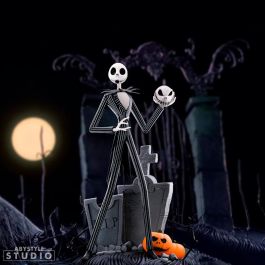 Abystyle Figura Jack Skellington Pesadilla Antes de Navidad Coleccionable con 3 Cabezas Intercambiables de PVC 20cm