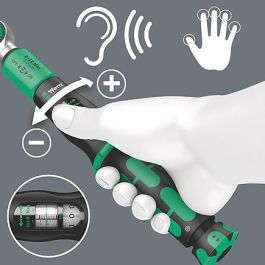 Wera 05075832001 Safe-Torque A 2 Set: Llave Dinamométrica de Clic Mecánica 1/4" 2-12Nm, Juego de 23 Piezas