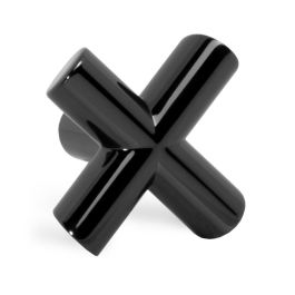 Pomo Zamak Equis 40X40 Acabado Cromo, Latonado, Negro, Blanco Mate, Negro Mate, Cobre Acabado Negro Viefe Precio: 6.69000046. SKU: B1EQVNAHZX