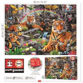 Puzzle 1500 piezas selva radiante