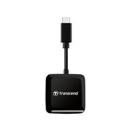 Transcend TS-RDC3 Lector de Tarjetas SD/microSD USB 3.2 Tipo C Negro